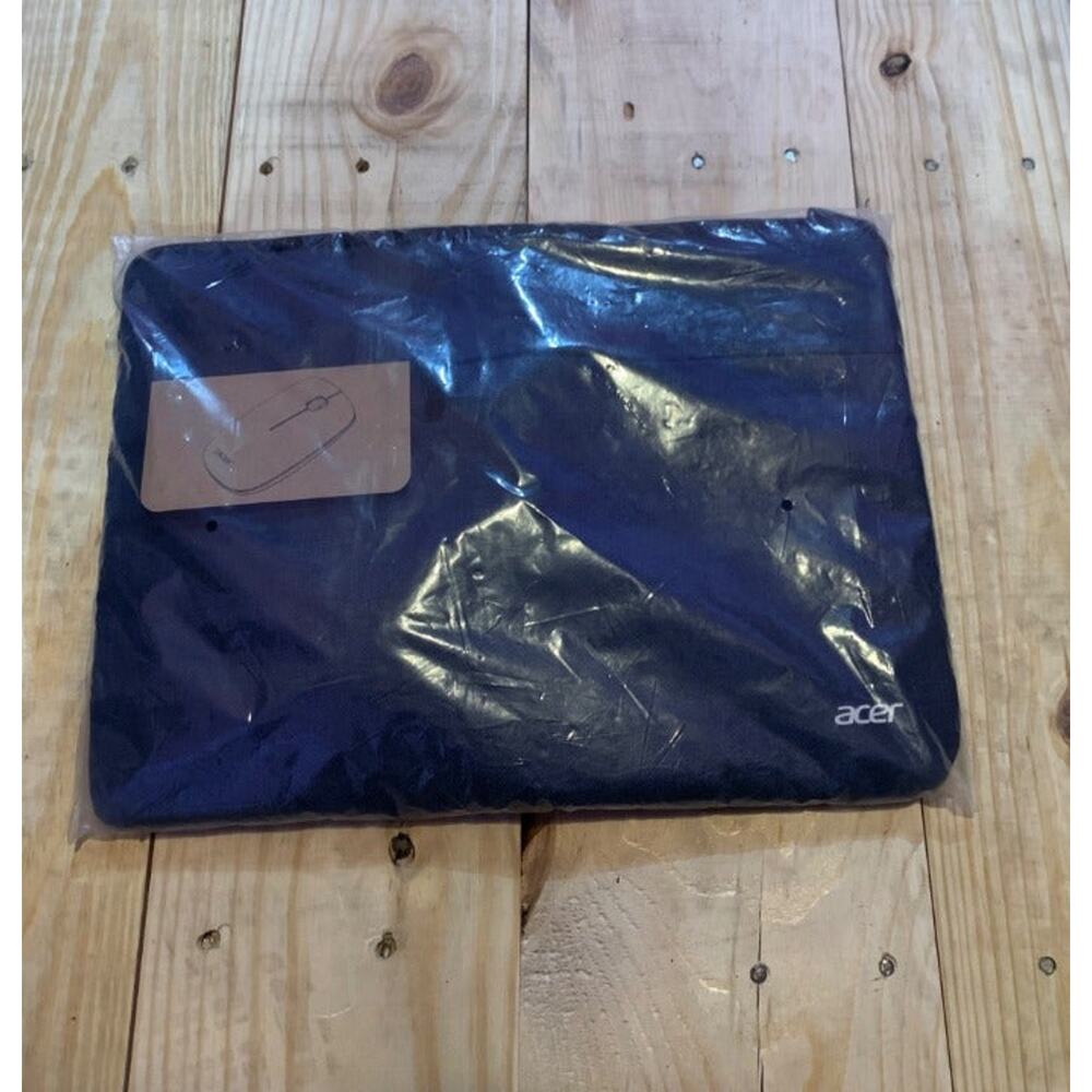 Acer Blue Optical Mouse & 15" Blue Sleeve Bundle